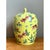 Vintage Yellow Ceramic Fish Motif Jar For Sale - Image 10 of 12