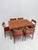 Wood Mid-Century Danish Extendable Teak Dining Table, 1960s For Sale - Image 7 of 11