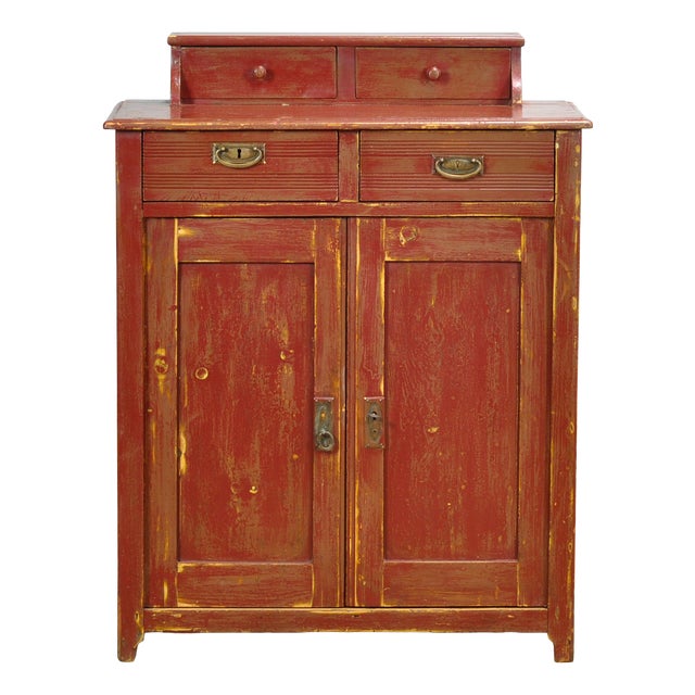 Vintage Buffet in Pine, 1925 For Sale