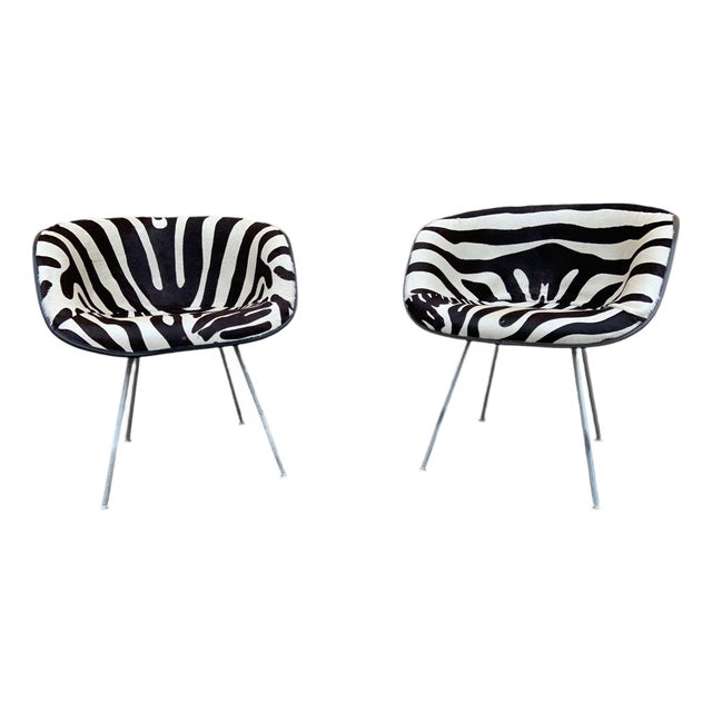 MCM La Fonda Chairs by Herman Miller Newly Reupholstered - Pair For Sale