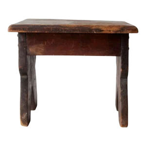 Antique Wooden Footstool