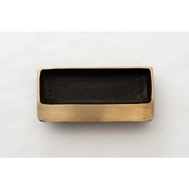 Carl Auböck Model #4609 Patinated Brass Bowl For Sale - Image 11 of 12