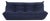 Togo Three-Seater Sofa in Dark Blue Boucle by Michel Ducaroy for Ligne Roset For Sale