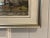Paint Pair of South American Oil Paintings of Houses Architecture With Silver Frames and Hand-Lined Mat Signed Fortes For Sale - Image 7 of 11
