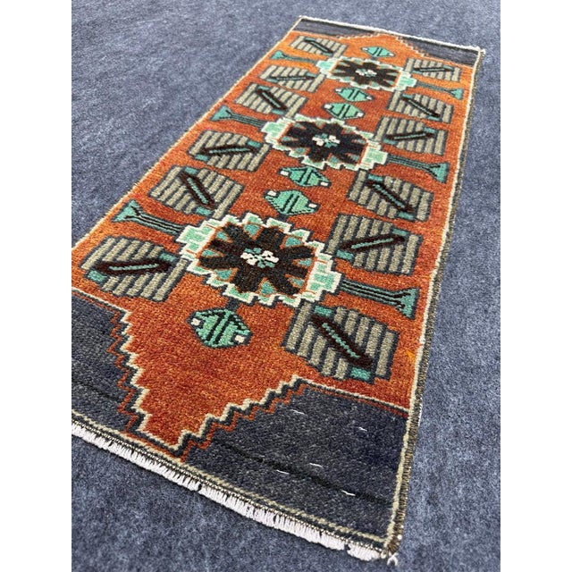 Early 21st Century Turkish Yastik Rug 1'3" x 2'10" For Sale - Image 5 of 5