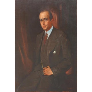 David Nicholson Ingles Portrait of Gentleman David Ingles - Scotland For Sale