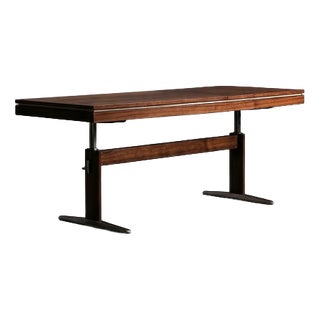 Mid-Century Modern German Rosewood Adjustable Console from E.M.Ü., 1960s For Sale