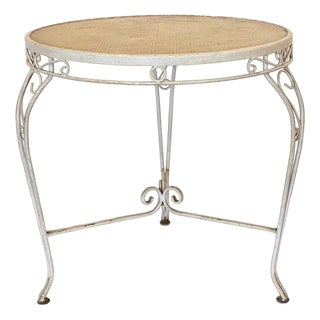 Round Table in Iron, 1960s For Sale