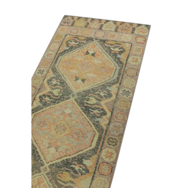 Early 21st Century Modern Turkish Oushak Rug 2'11" x 7'5" For Sale - Image 5 of 6