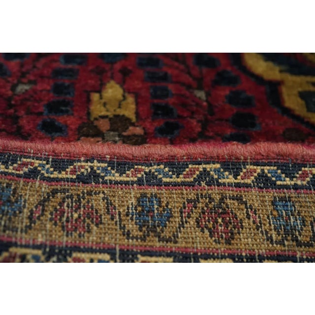 Traditional Antique Sarouk Rug 2' x 2'2'' For Sale - Image 3 of 12