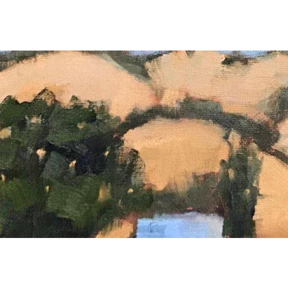 Cottage Oil Painting of Pierce Road, Benicia - Plein Air For Sale - Image 4 of 13