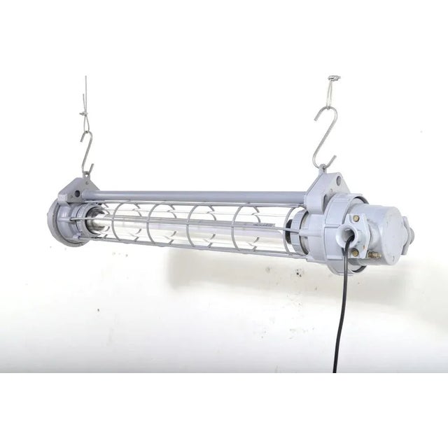 Vintage Industrial Dimmable Led Tube Pendant Light, 1970s For Sale - Image 12 of 13