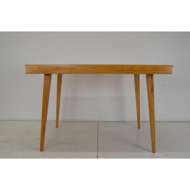 Mid-Century Folding Dining Table attributed to Frantisek Jirak for Tatra, 1960s For Sale - Image 3 of 18