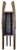 Rick Brunner (American, Contemporary). Studio Crafted Live-Edge Walnut Curio Cabinet, Signed and Dated. Exceptional...