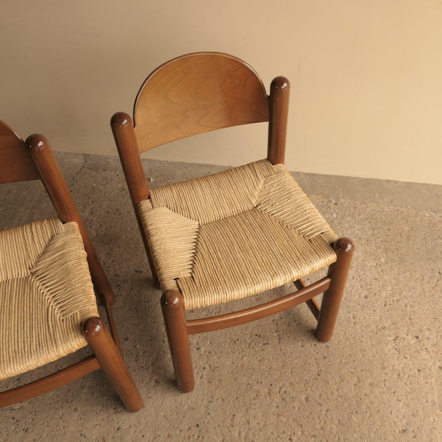 Rush Dining Chairs from Padova, Set of 4 For Sale - Image 10 of 17