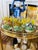 Mid Century Handpainted Dorothy Thorpe Safari or Jungle Rocks Glasses- Set of Six For Sale - Image 10 of 10
