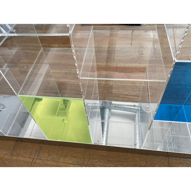 20th C Plexiglass Shelf Unit Chairish