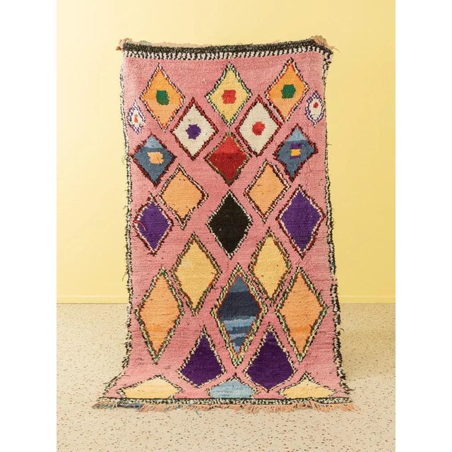 Vintage Boujad Berber Rug For Sale - Image 9 of 9