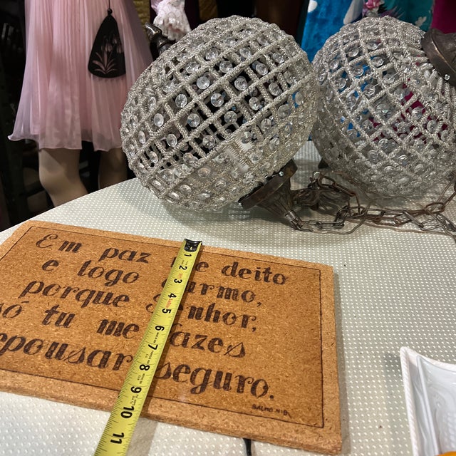 Cork Portuguese Psalm Decorative Piece For Sale In Atlanta - Image 6 of 6