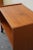 1960s Vintage Danish Modern Teak Sideboard / Media Cabinet With Wheels 1960s For Sale - Image 5 of 9