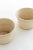 Contemporary Vintage Cream Texas Clay Planters, Pair For Sale - Image 3 of 9