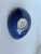 Vintage Chinese Man Blue White Porcelain Chinoiserie Oval Bowl For Sale - Image 11 of 13