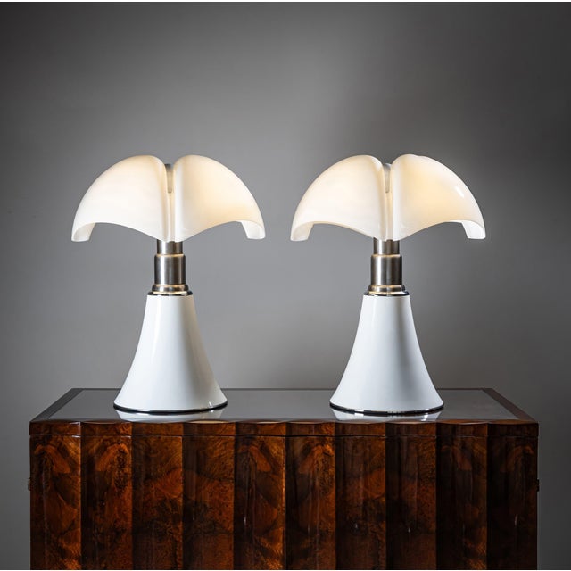 Modern Mid-20th Century Table Lamps by Gae Aulenti, Italy - a Pair For Sale - Image 3 of 13
