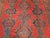 Red Vintage Turkish Oushak Hand-Knotted Rug, Red Geometric, Early 1900s, 9' x 11' For Sale - Image 8 of 18