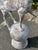 Cast Iron Stag Deer on Ball Garden Finial Sculptures, Set of 2 For Sale - Image 6 of 12