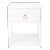 Lark End Table, White For Sale