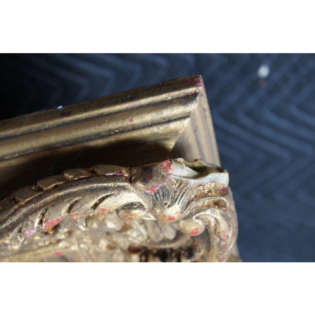 Textile Late 20th Century The Glass of Wine Dutch Oil Painting After Johannes Vermeer Canvas Framed For Sale - Image 7 of 11