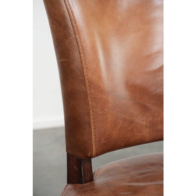 Dining Chairs in Cowhide Leather, Set of 4 For Sale - Image 13 of 17