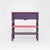 Pink & Purple Artisan Bohemian Console Table With Birds For Sale - Image 14 of 15