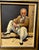David Cheng Hong Kong 1961 Portrait of Scholar with Opium Pipe Oil Painting For Sale - Image 9 of 9