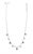 1.00 Ct Natural Emerald & Diamond Necklace For Sale - Image 9 of 9