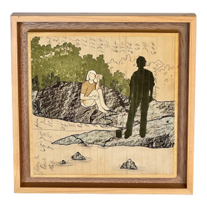Vintage Mixed Media Collage by Hollie Chastain