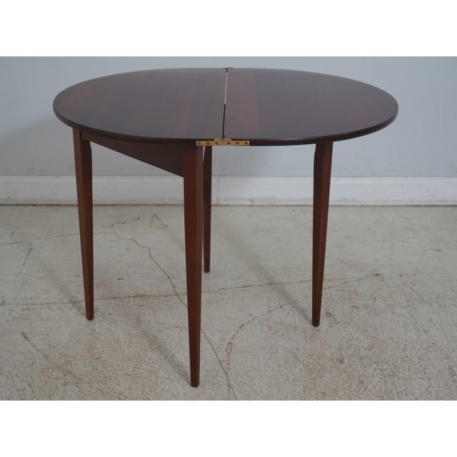 Sheppard of Virginia Cherry Flip Top Table For Sale - Image 4 of 12