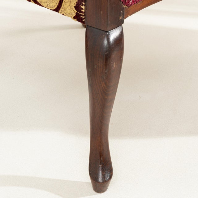 19th Century France Red Wood Dining Chair For Sale - Image 10 of 10