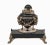 Rare French Bloodstone Sterling Silver Cherub Mounted Inkwell, Circa 1920 For Sale - Image 4 of 11
