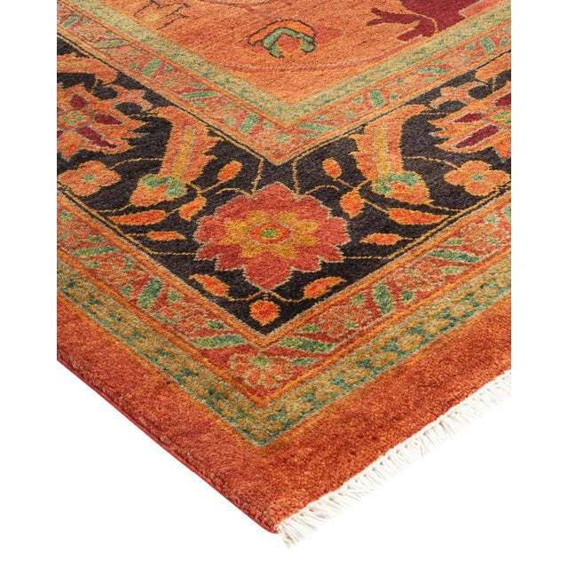 With an amalgam of sizes and aesthetic influences ranging from art deco to Rorschach and modernist, the rugs in the...