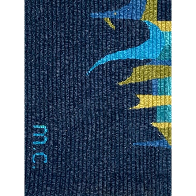 Modern French Tapestry with Gilles Duvert, 1970s For Sale - Image 6 of 13