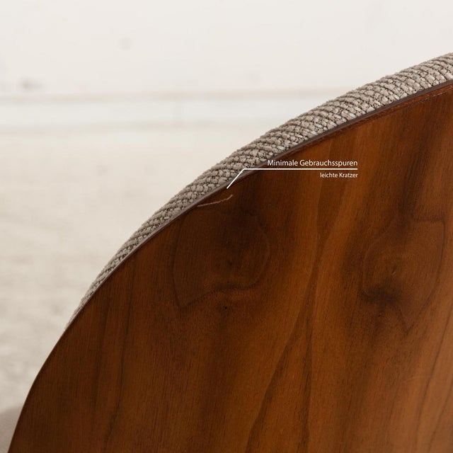 Dining Gubi Beetle Chair in Grey & Brown For Sale - Image 4 of 12