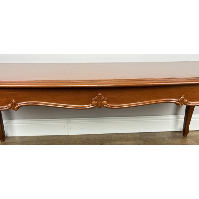 Vintage French Coffee Table in Wood For Sale - Image 4 of 16
