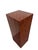 Modern Post-Modern Laminated Burled Wood Pedestal For Sale - Image 3 of 5