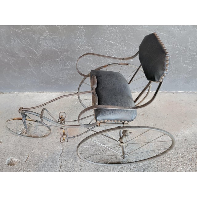 Antique Tricycle / Bicycle Circa. 1900 For Sale - Image 13 of 14