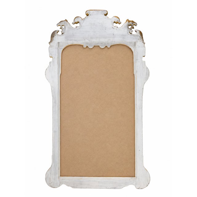 A Vintage, Hand-Carved French Rococo Revival Style Wall Mirror For Sale - Image 10 of 12