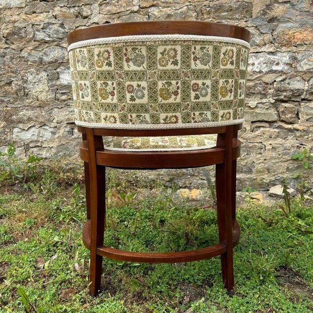 Antique Art Nouveau Viennese in Mahogany Chairs, 1910s, Set of 2 For Sale - Image 14 of 16