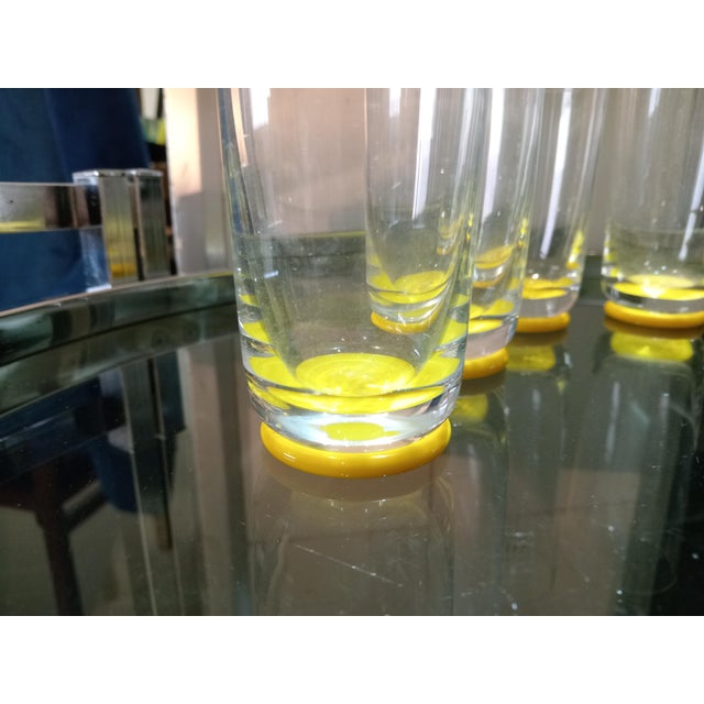 Vintage IVV Crystal Glasses, 1980s, Set of 6 For Sale - Image 4 of 5