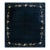 1890s Minimalist Open Field Antique Chinese Peking Navy Blue Room Size Wool Rug For Sale