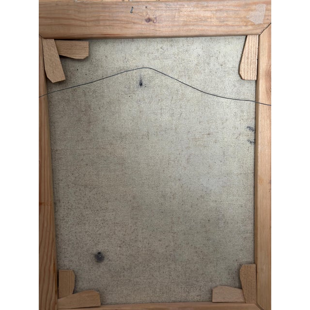 Britta Ringvall, Vase, 1960s, Oil on Canvas, Framed For Sale - Image 15 of 18